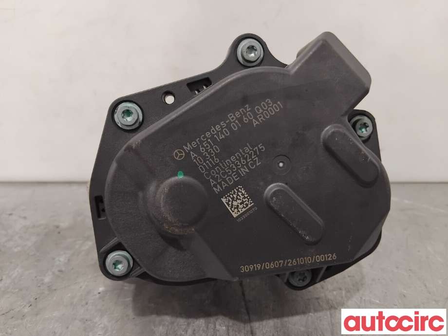 EGR-ventil til Mercedes C-Klasse 2011-2014 (Fase 2) (W204) (W204) (MERCEDES|A6511400860|A2C53362275|A6511400160)