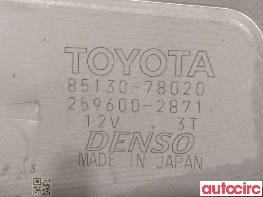 Viskermotor bakrute til Lexus NX 2014-2021 (Type I) (AZ10) (AZ10) (LEXUS|8513078020)