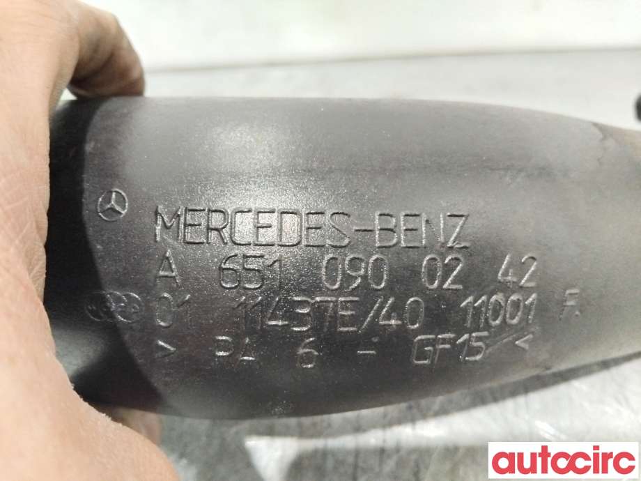 Turbo rør til Mercedes C-Klasse 2011-2014 (Fase 2) (W204) (W204) (MERCEDES|A6510900242||A6510903842)