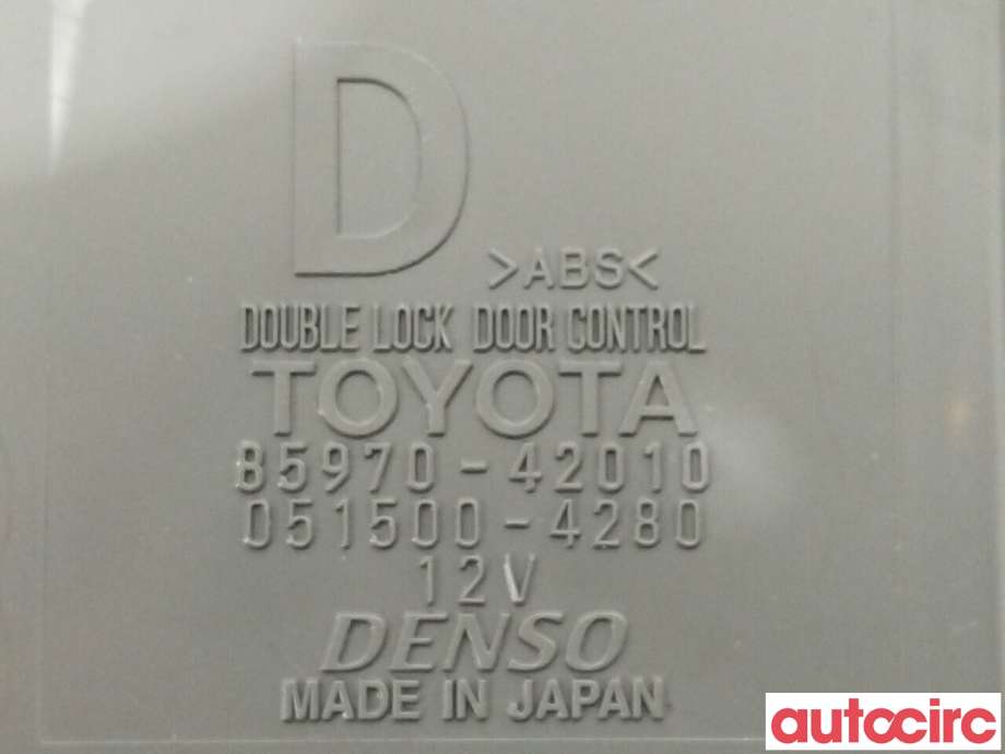 Styreenhet dør venstre foran til Lexus NX 2014-2021 (Type I) (AZ10) (AZ10) (LEXUS|8597042010)
