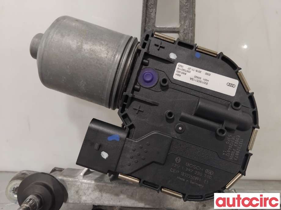 Viskermotor frontrute til Audi A6 2001-2004 (Type II, Fase 2) (C5) (C5) (AUDI|8W1955023B|1397220710|8W1955023C)