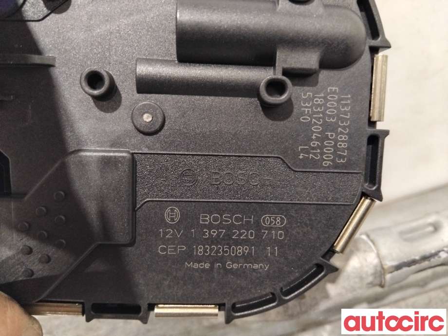 Viskermotor frontrute til Audi A6 2001-2004 (Type II, Fase 2) (C5) (C5) (AUDI|8W1955023B|1397220710|8W1955023C)