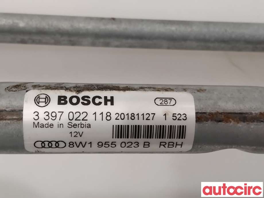 Viskermotor frontrute til Audi A6 2001-2004 (Type II, Fase 2) (C5) (C5) (AUDI|8W1955023B|1397220710|8W1955023C)