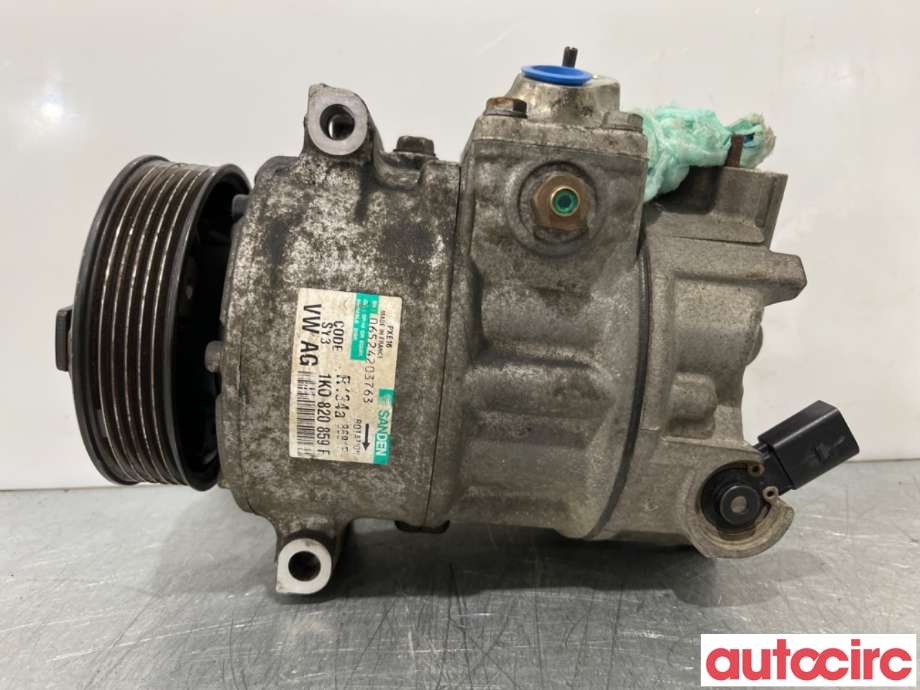 Aircondition kompressor til Audi A3 2003-2008 (Type II, Fase 1)  (AUDI|1K0820859F|PXE168681|1K0820808F)
