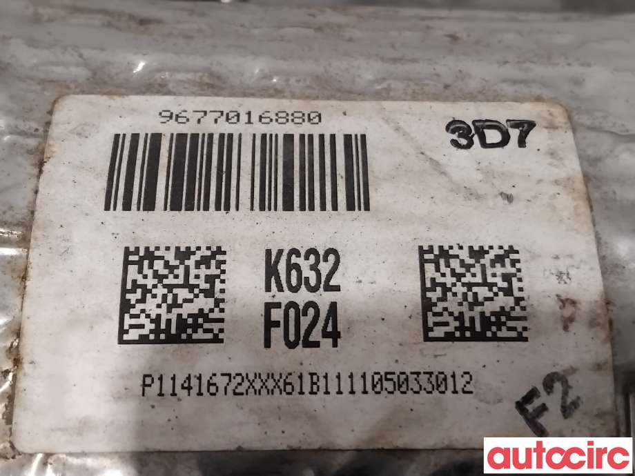 Partikkelfilter til Peugeot 3008 2009-2016 (Type I) (PEUGEOT|174067|TRPSAF024|9677016880)