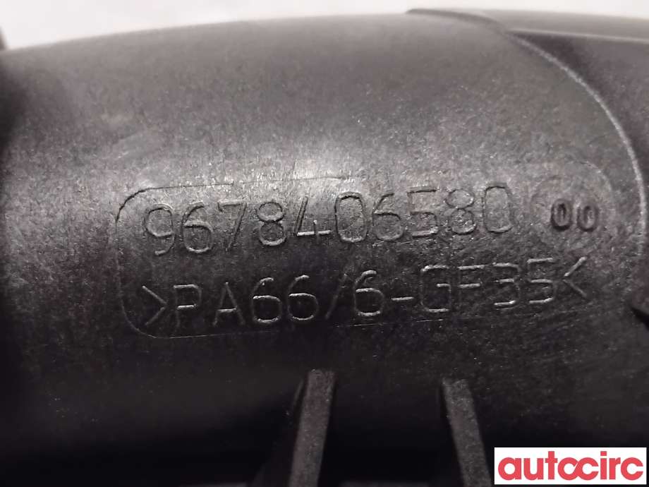 Turbo rør til Peugeot 3008 2009-2016 (Type I)  (PEUGEOT|9678406580|)