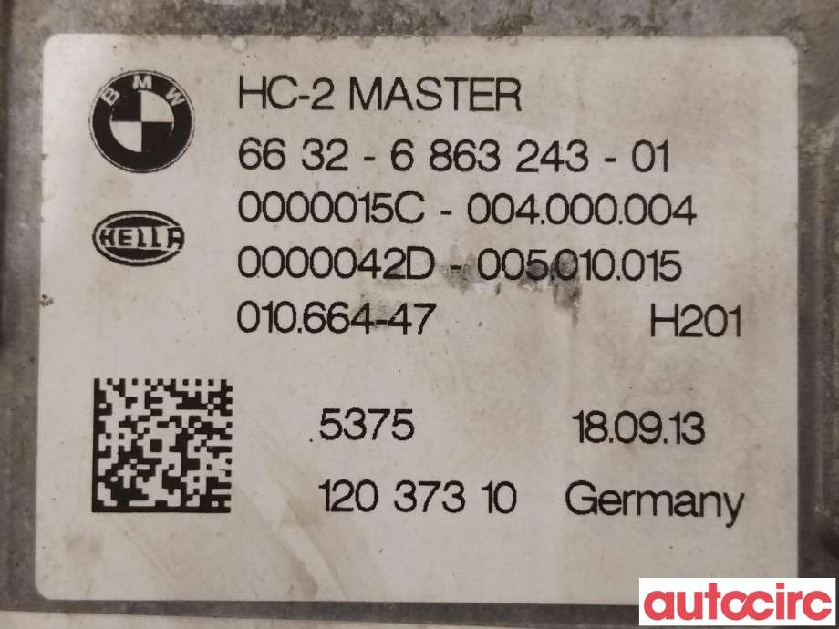 Sensor radar til BMW 5-Serie 2010-2017 (F10/F11) (F10/F11) (BMW|66326885041|66326863243)