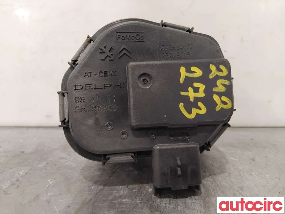 Spjeldhus til Peugeot 3008 2009-2016 (Type I) (PEUGEOT|0345G4|28275019|9673534480)