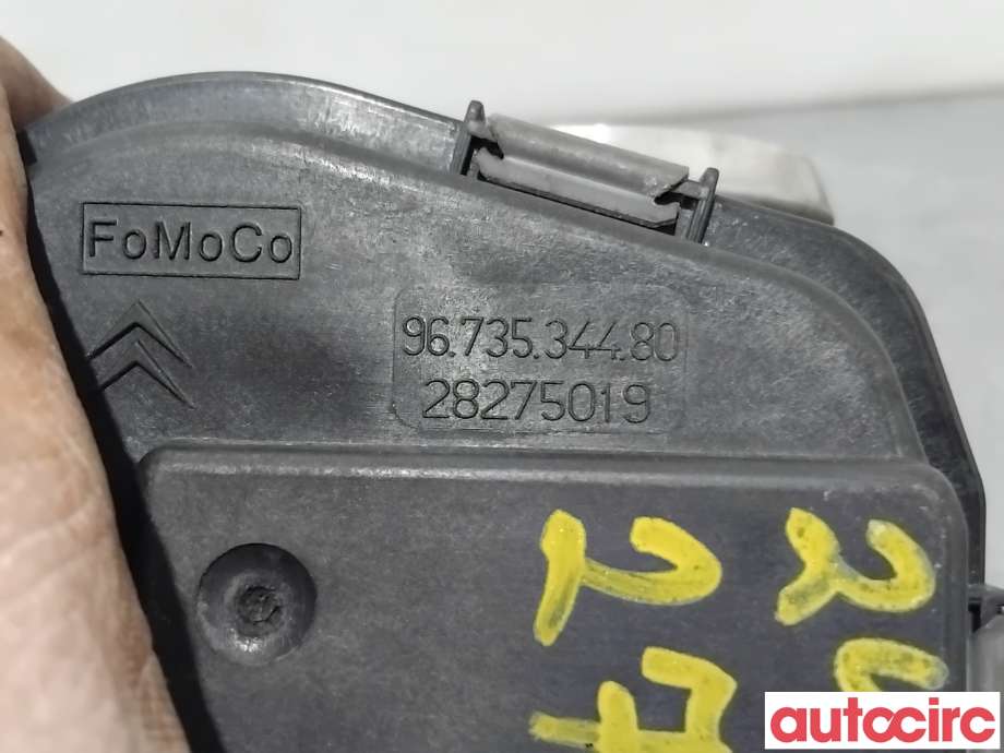 Spjeldhus til Peugeot 3008 2009-2016 (Type I) (PEUGEOT|0345G4|28275019|9673534480)