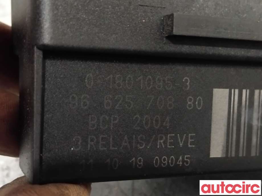 Styreenhet diverse til Peugeot 3008 2009-2016 (Type I)  (PEUGEOT|6500EJ|0-1801095-3|9662570880)