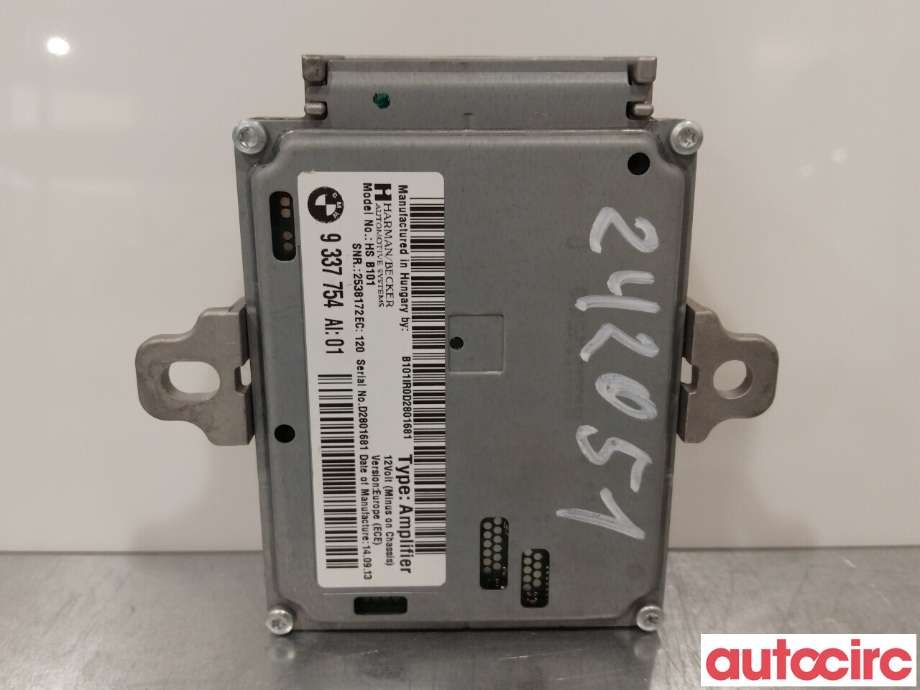 Bilstereo forsterker til BMW 5-Serie 2010-2017 (F10/F11) (F10/F11) (BMW|65129364669|9337754)