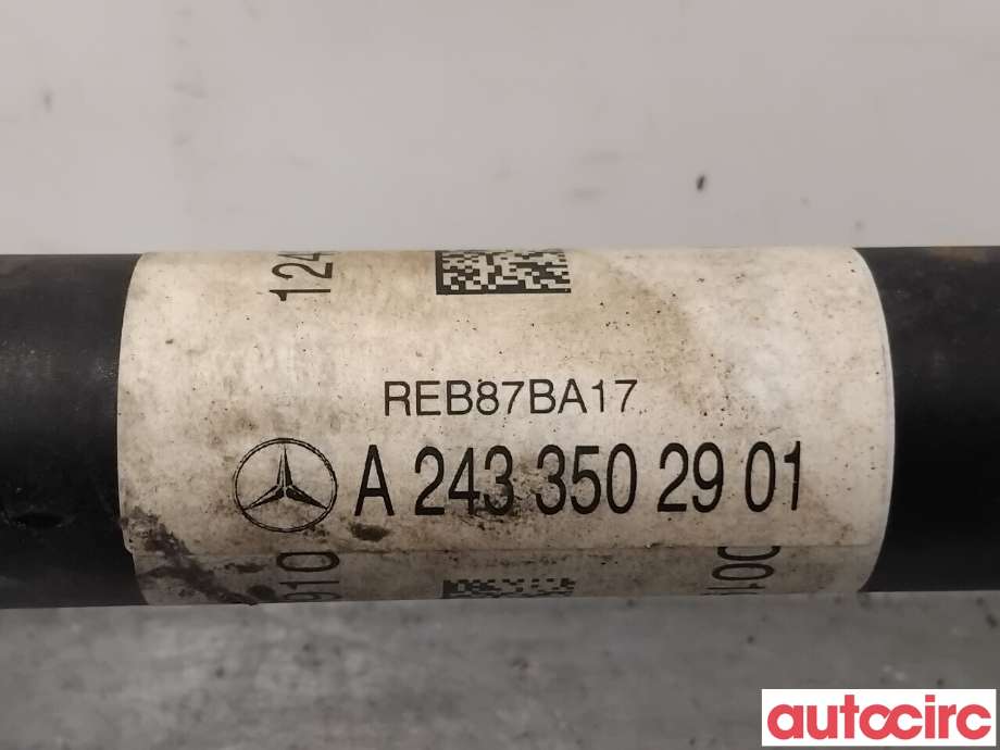 Drivaksel venstre bak, elbil til Mercedes EQA 2021-->>  (MERCEDES|A2433502901|)