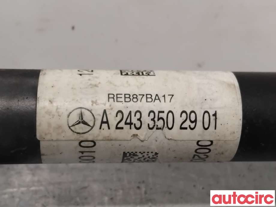 Drivaksel høyre bak, elbil til Mercedes EQA 2021-->> (MERCEDES|A2433502901|)