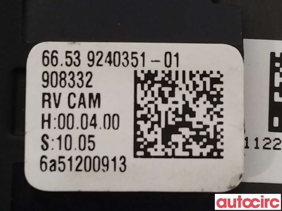 Kamera til BMW 5-Serie 2010-2017 (F10/F11) (F10/F11) (BMW|66539240351|)