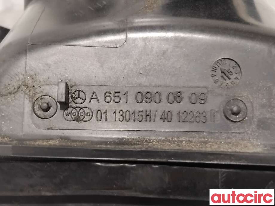 Luftslange innsug til Mercedes B-Klasse 2011-2018 (W246) (W246) (MERCEDES|A6510900609|)