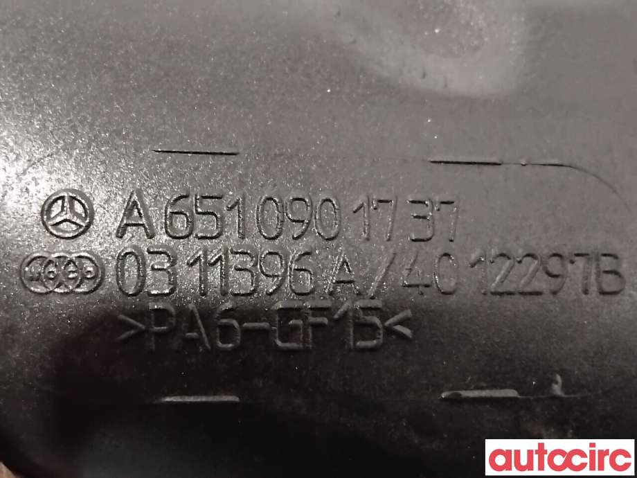 Turbo rør til Mercedes B-Klasse 2011-2018 (W246) (W246) (MERCEDES|A6510901737|)
