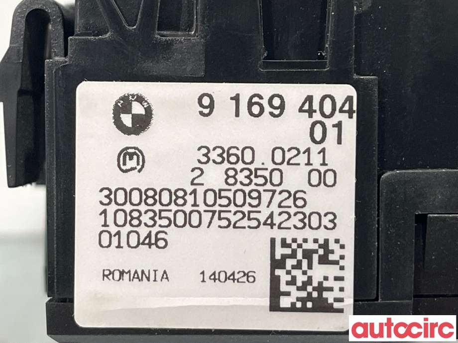 Bryter lys til BMW 3-Serie 2005-2011 (E90/E91/E92/E93) (E90/E91/E92/E93) (BMW|61319169404|9169404)