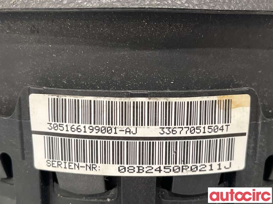 Airbag rattpute til BMW 3-Serie 2005-2011 (E90/E91/E92/E93) (E90/E91/E92/E93) (BMW|32306884672|305166199001-AJ)