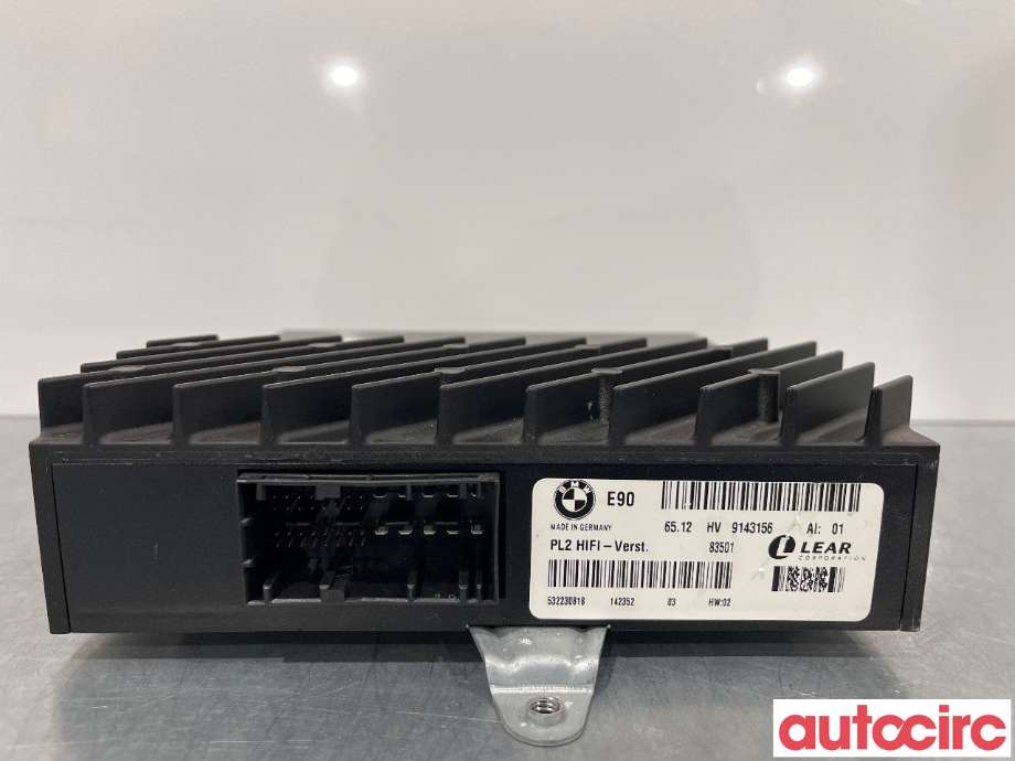 Bilstereo forsterker til BMW 3-Serie 2005-2011 (E90/E91/E92/E93) (E90/E91/E92/E93) (BMW|65129143156|9143156)