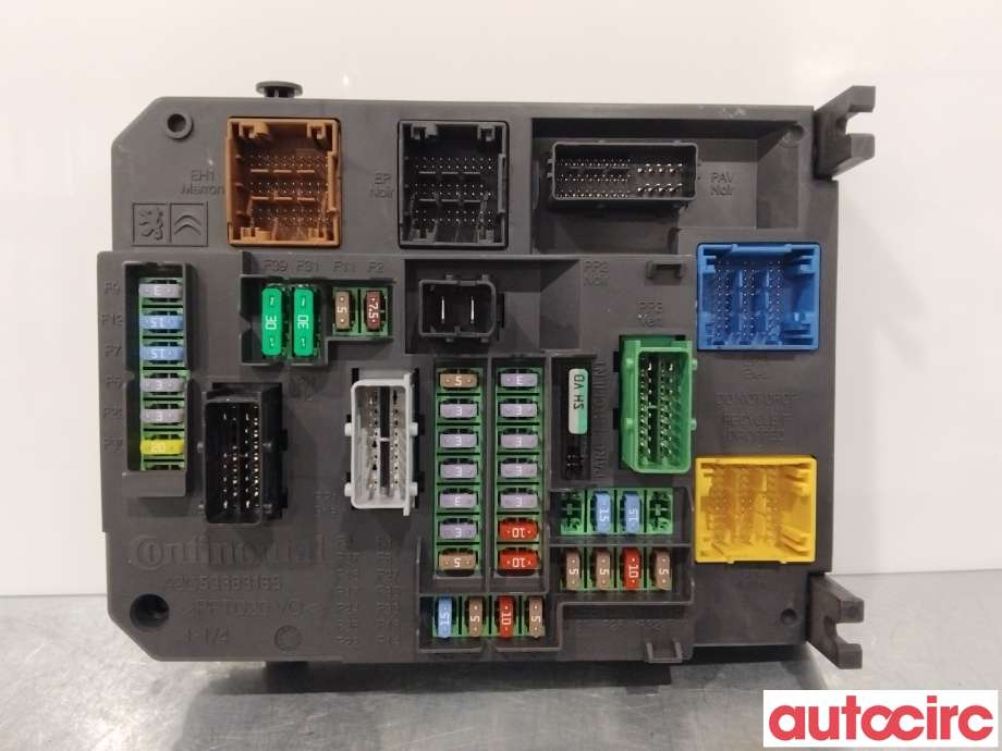 Sikringsboks til Citroën C4 2011-2017 (Type II) (CITROEN|1613366180|9806687980)