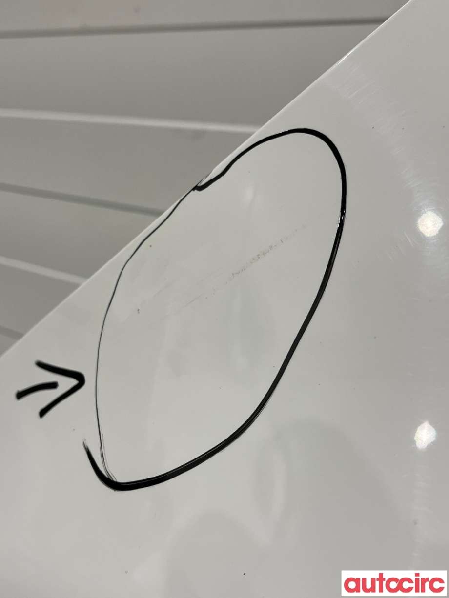 Skjerm høyre foran til Toyota Aygo 2005-2014 (Type I) (TOYOTA|538110H010)