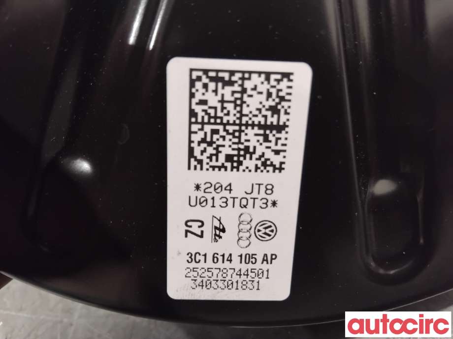 Bremsekraft-forsterker til VW Tiguan 2011-2016 (Type I, Fase 2)  (VOLKSWAGEN|3C1614106R||3C1614105AP)