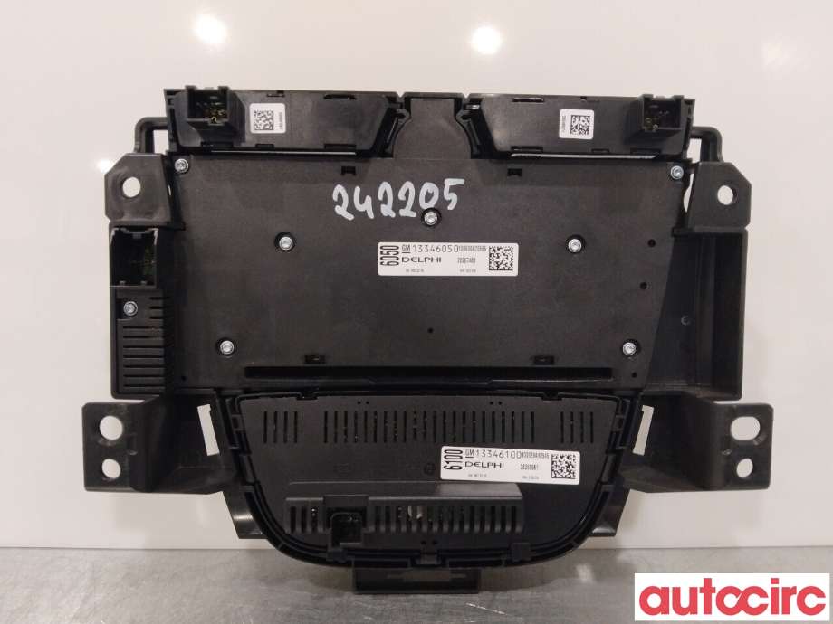 Varmeapparat betjening til Opel Astra J 2010-2015 (OPEL|13337699|13346100)
