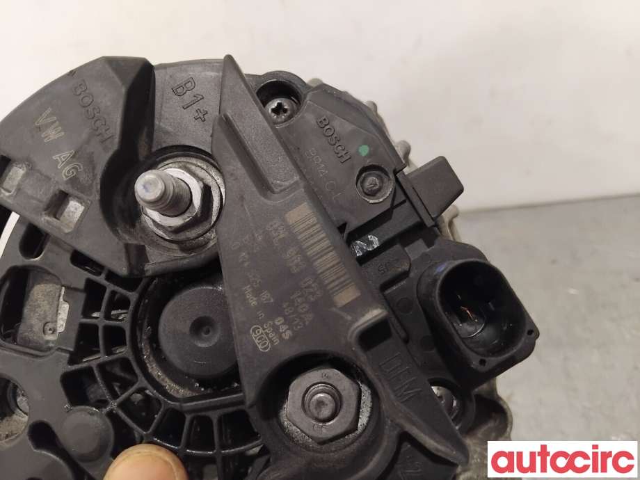 Dynamo til VW Tiguan 2011-2016 (Type I, Fase 2)  (VOLKSWAGEN|03L903023X|0124525187|03L903023)