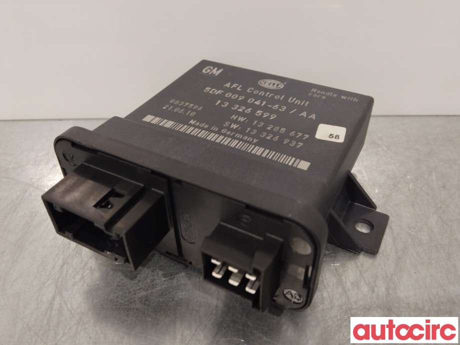 Styreenhet xenon/ballast til Opel Astra J 2010-2015 (OPEL|13366017|13326599)