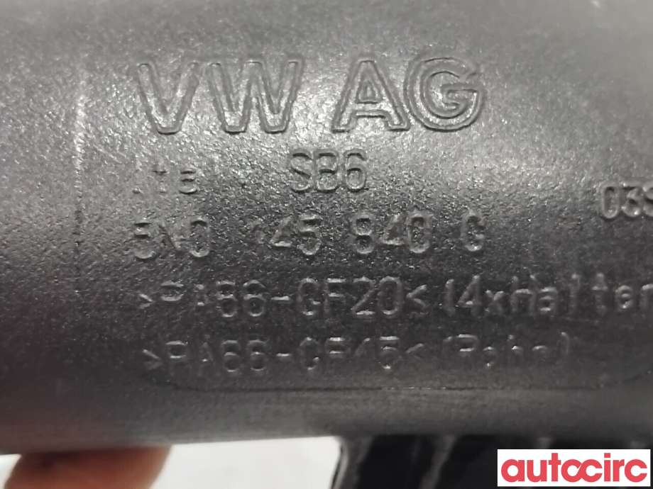 Turbo rør til VW Tiguan 2011-2016 (Type I, Fase 2)  (VOLKSWAGEN|1K0145840AE||5N0145840G)