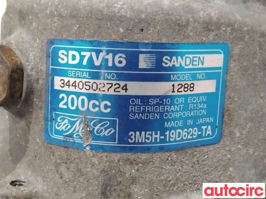 Aircondition kompressor til Volvo C30 2006-2009 (Fase 1)  (VOLVO|36000990|SD7V161288|3M5H-19D629-TA)