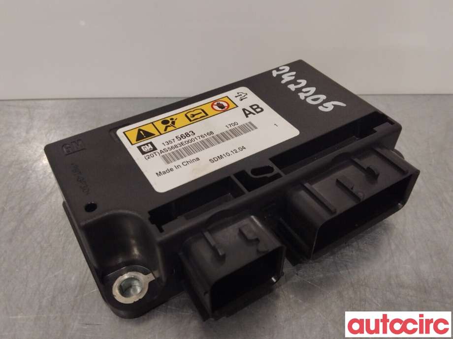 Airbag elektronikk til Opel Astra J 2010-2015 (OPEL|13575683)