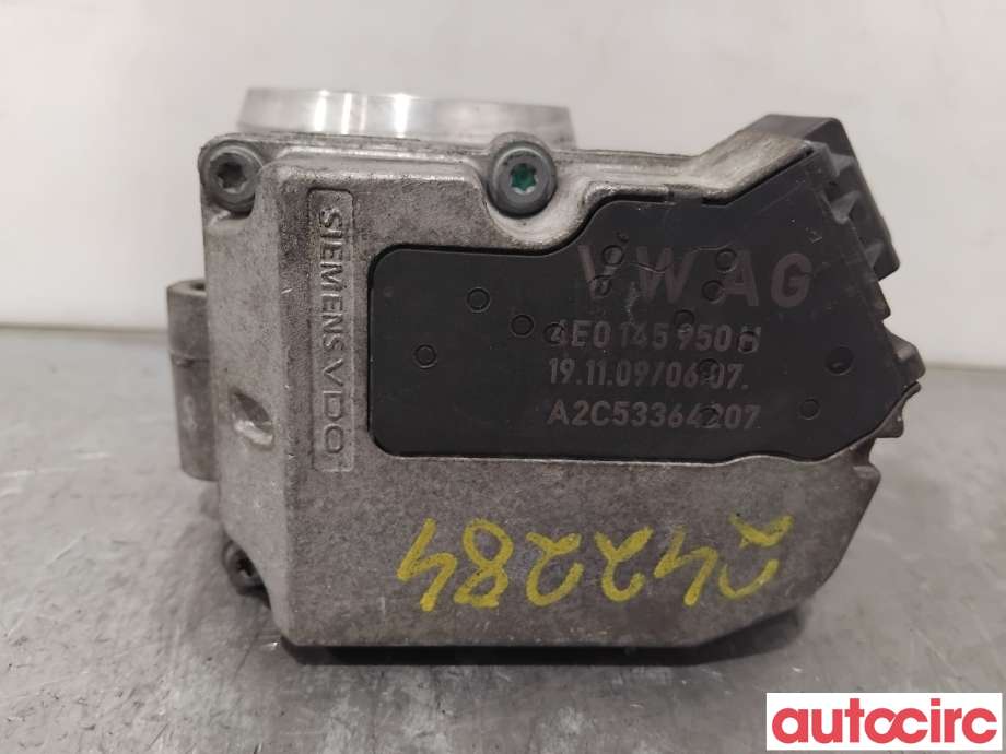 Spjeldhus til Audi A6 2008-2011 (Type III, Fase 2) (C6) (C6) (AUDI|4E0145950H|A2C53364207|4E0145950K)