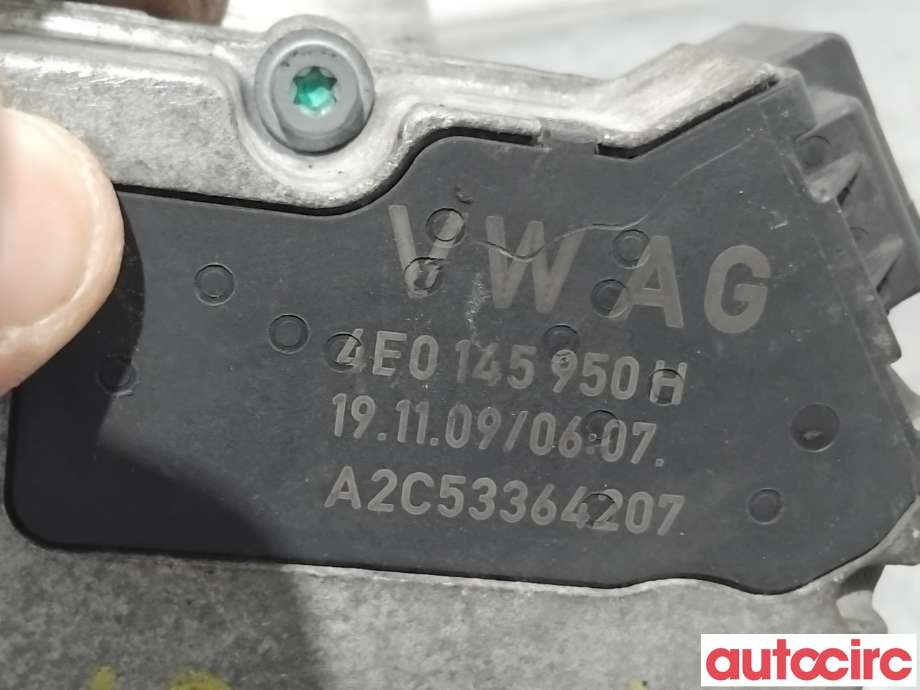 Spjeldhus til Audi A6 2008-2011 (Type III, Fase 2) (C6) (C6) (AUDI|4E0145950H|A2C53364207|4E0145950K)