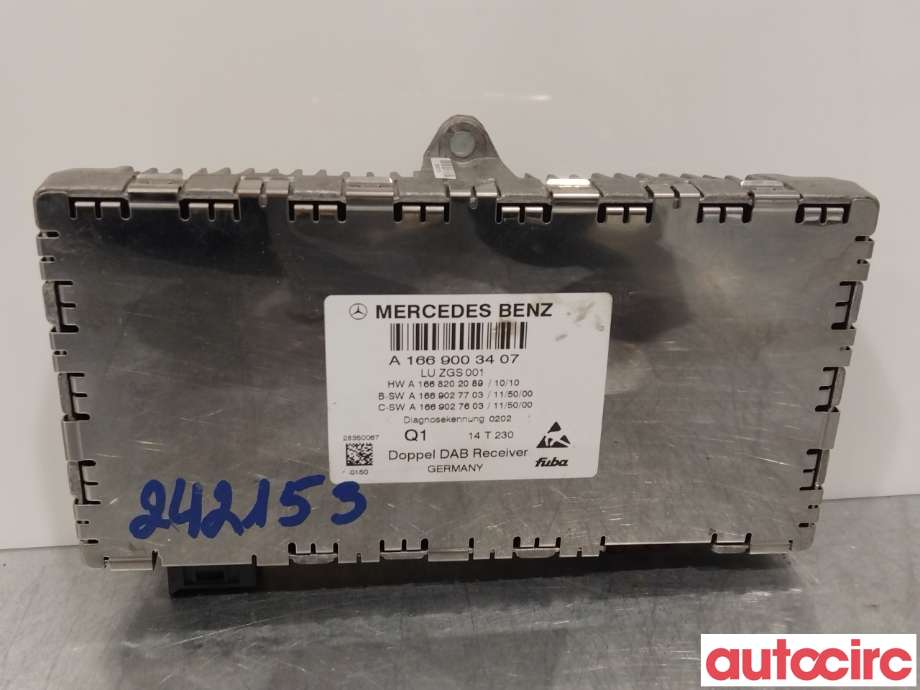 Bilstereo diverse til Mercedes E-Klasse 2013-2016 (Fase 2) (W212) (W212) (MERCEDES|A1669003407)