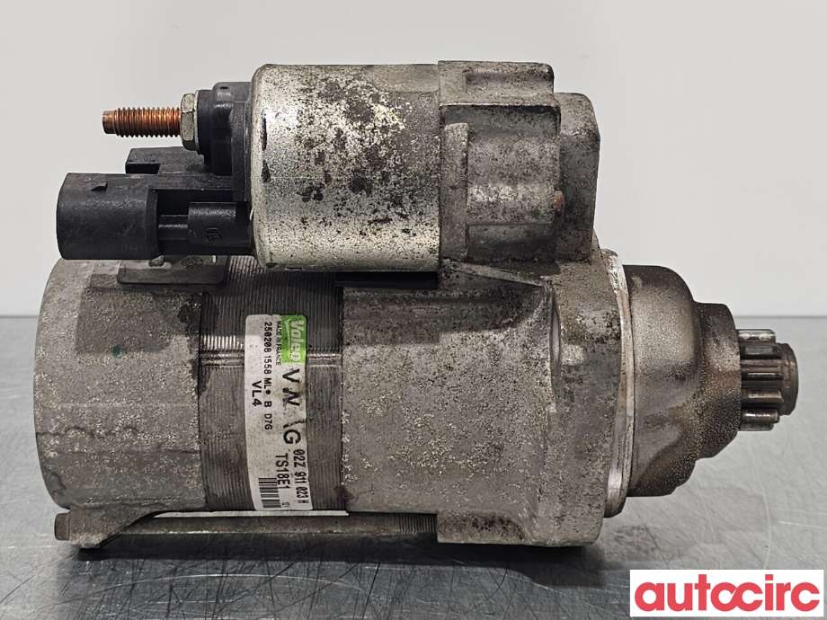 Starter diesel til VW Golf, Plus/Cross 2005-2009 (Fase 1) (VOLKSWAGEN|02Z911023F|02Z977023H)
