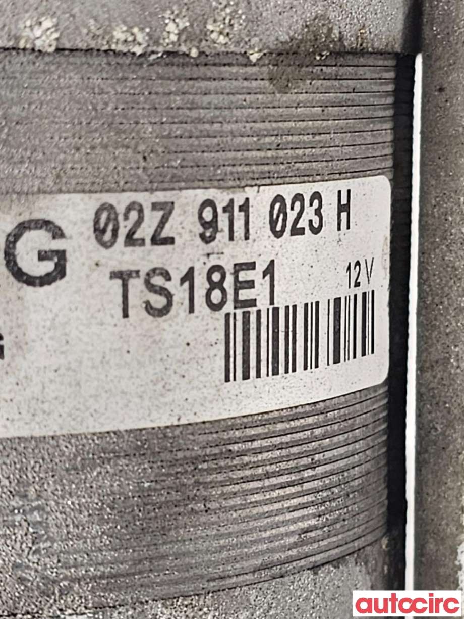 Starter diesel til VW Golf, Plus/Cross 2005-2009 (Fase 1) (VOLKSWAGEN|02Z911023F|02Z977023H)