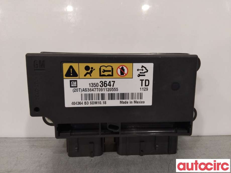 Airbag elektronikk til Opel Insignia A, 2009-2014  (OPEL|13503647)