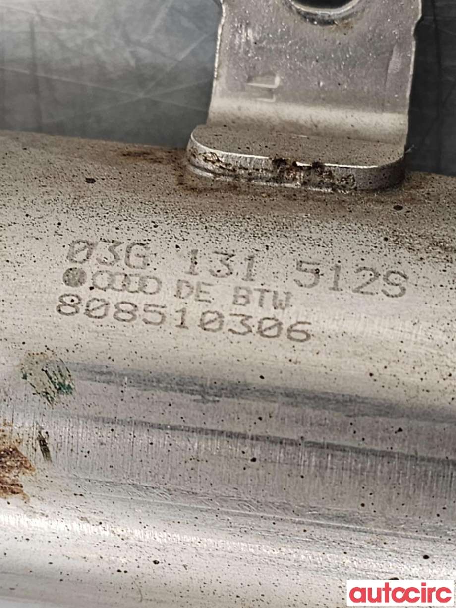 EGR-kjøler til VW Golf, Plus/Cross 2005-2009 (Fase 1) (VOLKSWAGEN|03G131512AD|036G131512S)