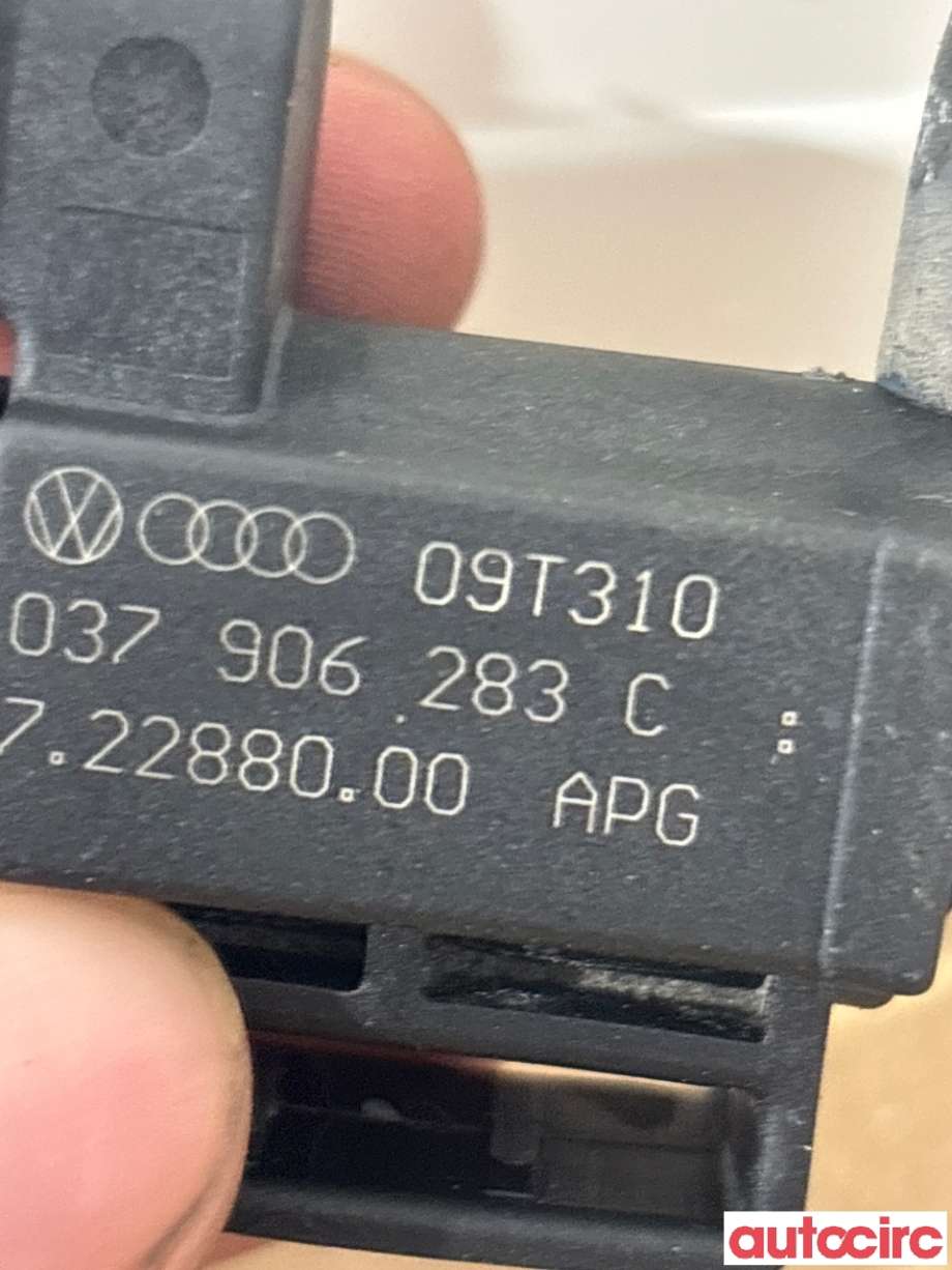 Vakuumventil til Audi A6 2008-2011 (Type III, Fase 2) (C6) (C6) (AUDI|037906283C|)