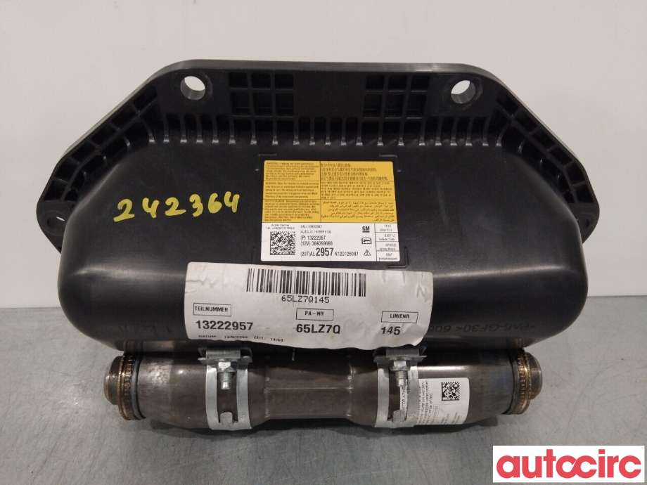 Airbag passasjer til Opel Insignia A 2009-2014  (OPEL|13222957|20955173)