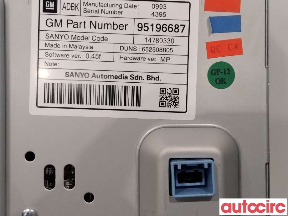 Instrument kjørecomputer til Opel Insignia A 2009-2014 (OPEL|23420472|652508805|84117467)