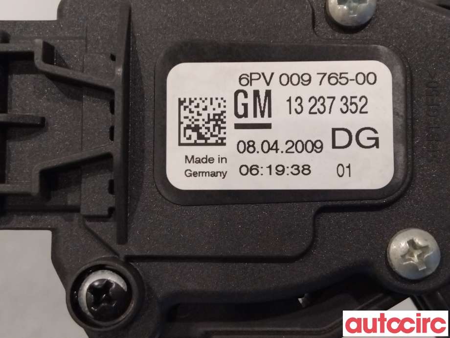 Pedal gass til Opel Insignia A 2009-2014  (OPEL|13237352)