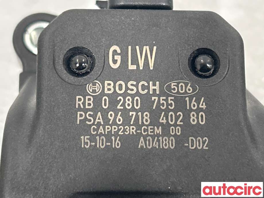 Pedal gass til Citroën C4 2011-2017 (Type II)  (CITROEN|1601CQ|9671840280)