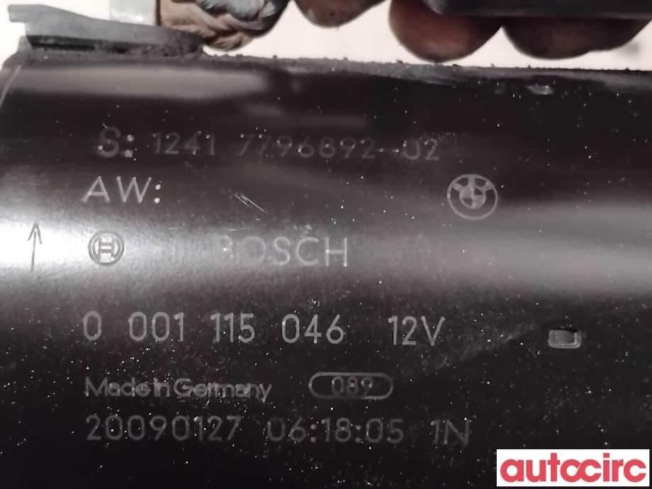 Starter diesel til BMW X6 2008-2014 (E71/E72) (E71/E72) (BMW|12417796892|0001115046)