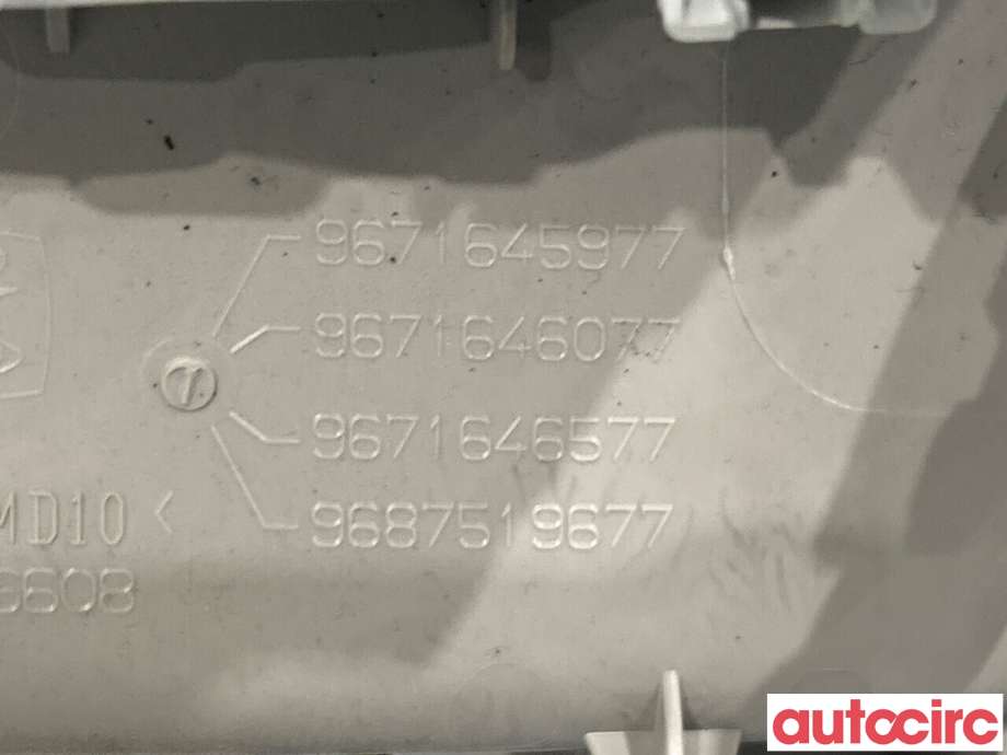 Taklyspanel til Citroën C4 2011-2017 (Type II) (CITROEN|6362AS|9671645977)