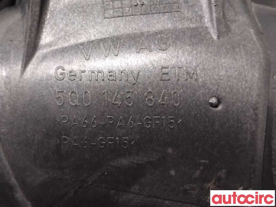 Turbo rør til Škoda Octavia 2013-2016 (Type III, Fase 1)  (SKODA|5Q0145840|)