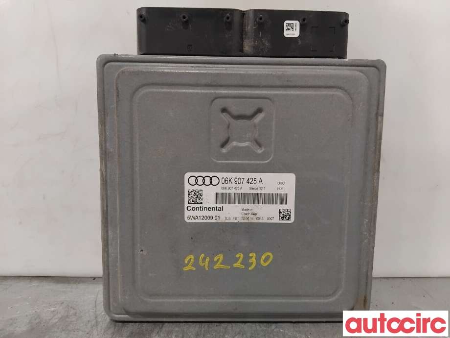 Styreenhet motor til Škoda Octavia 2013-2016 (Type III, Fase 1)  (SKODA|8V0906264B|5WA12009|06K907425A)
