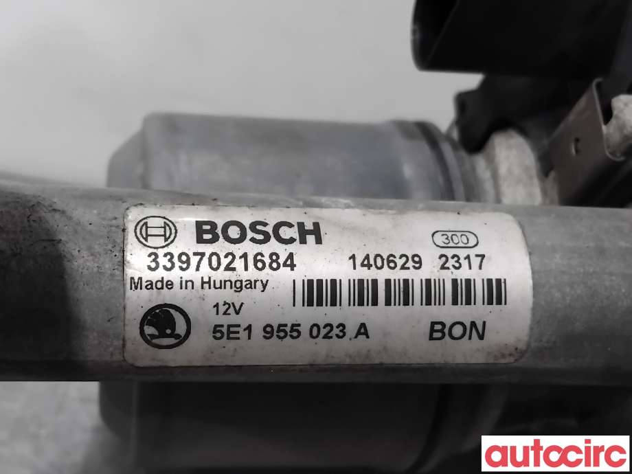 Viskermotor frontrute til Škoda Octavia 2013-2016 (Type III, Fase 1)  (SKODA|5E1955023A|1397220650|5E1955023B)