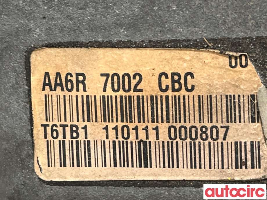 Girkasse manuell til Ford Fiesta 2008-2012 (Type VI, Fase 1) (FORD|2014776|B5/IB5|AA6R-7002-CBC)